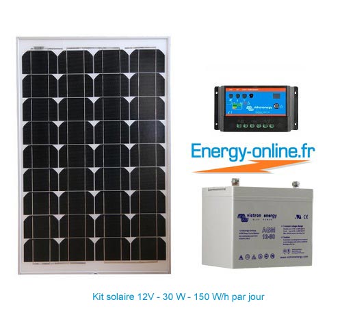 Kit Solaire 30W - 12V de Victron Energy