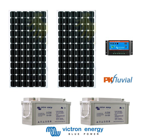 Kit Solaire 160W - 12V de Victron Energy - 719.00 € TTC