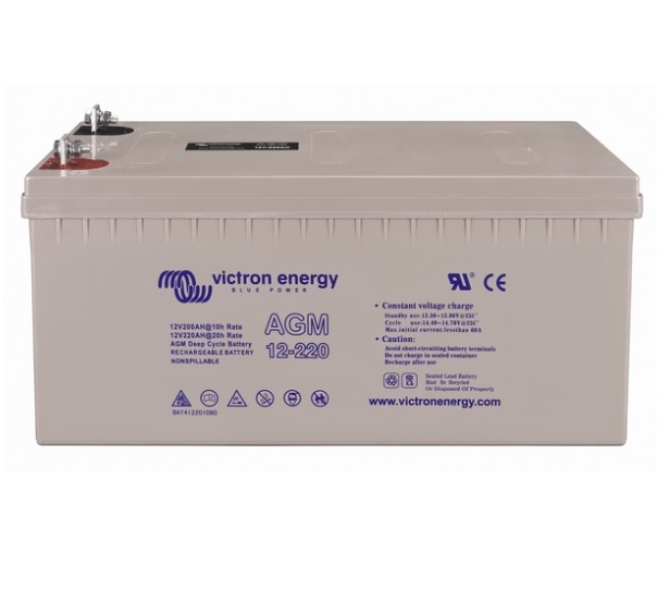 Batteries AGM - GEL de Victron Energy 220 Ah